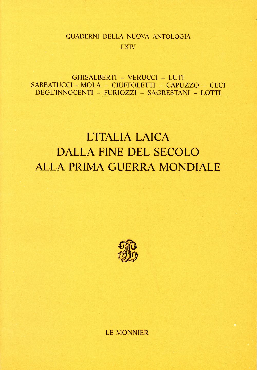 L'Italia laica