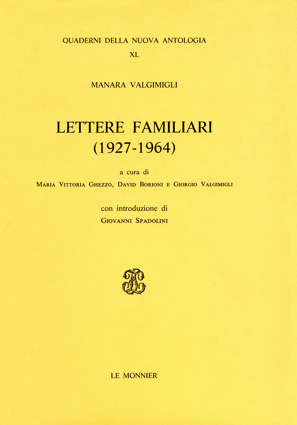 Lettere familiari (1927-1964)