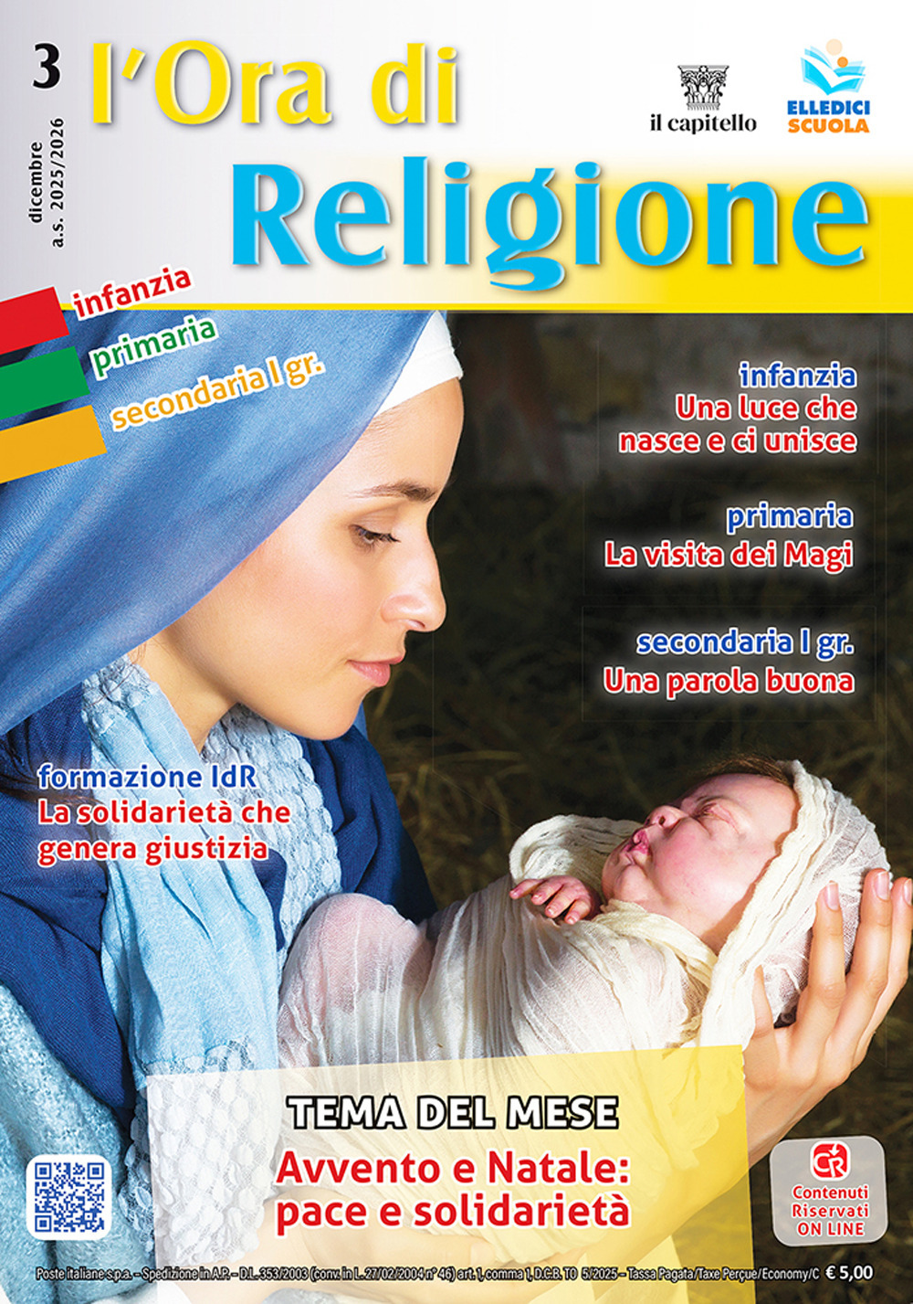 L'Ora di religione (2025-2026). Vol. 3: Dicembre