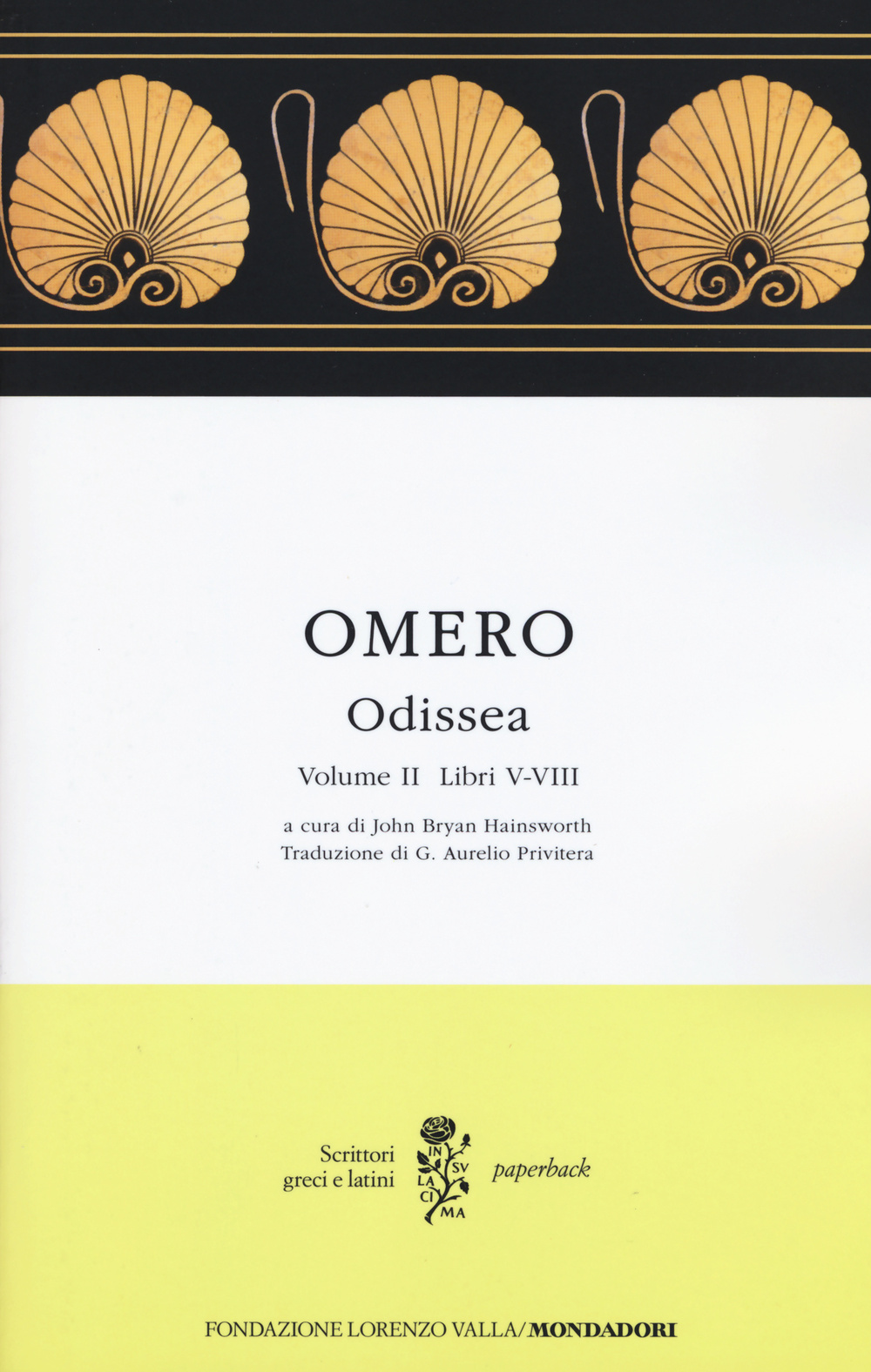 Odissea. Testo greco a fronte. Vol. 2: Libri V-VIII