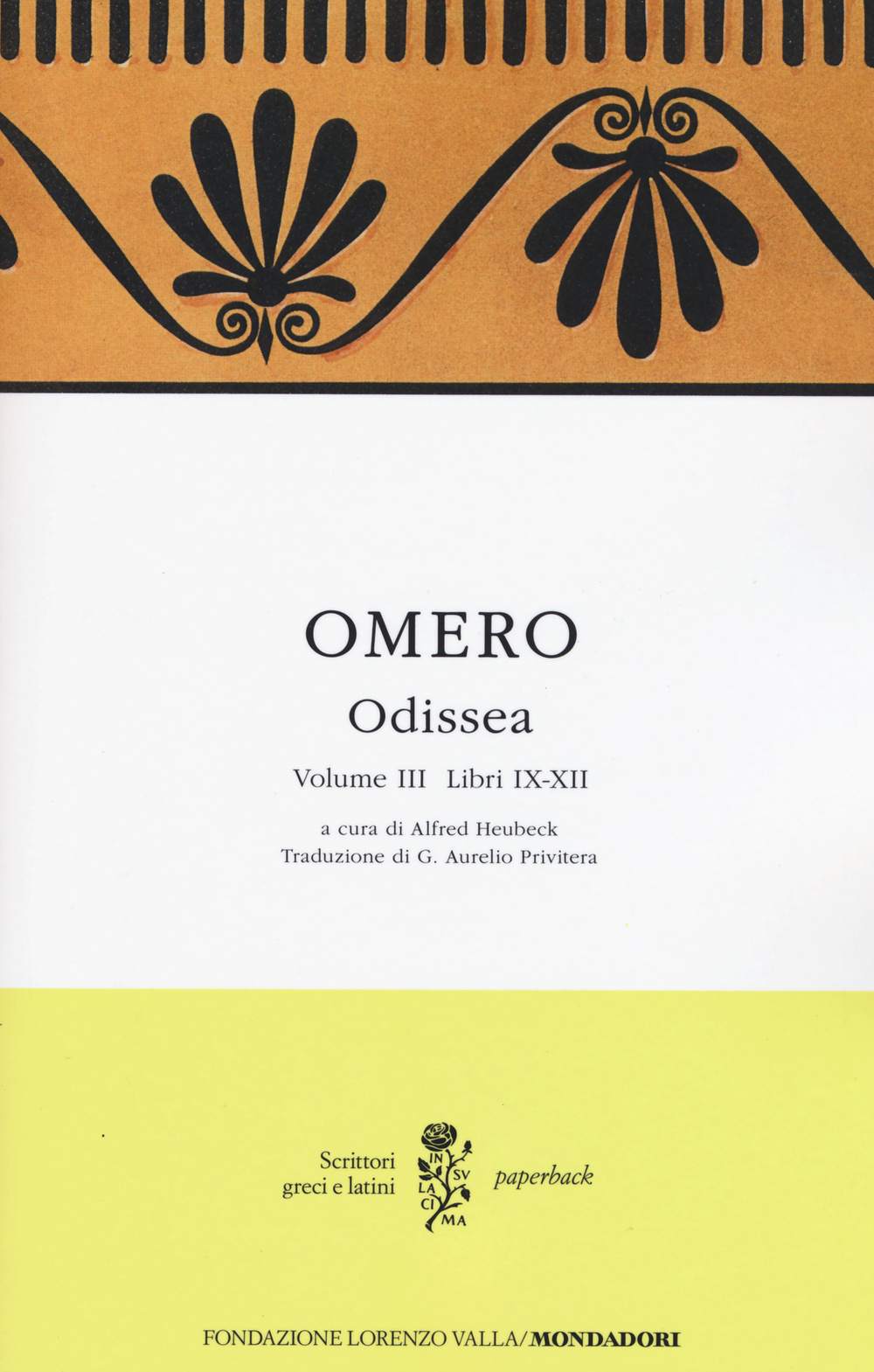 Odissea. Testo greco a fronte. Vol. 3: Libri IX-XII