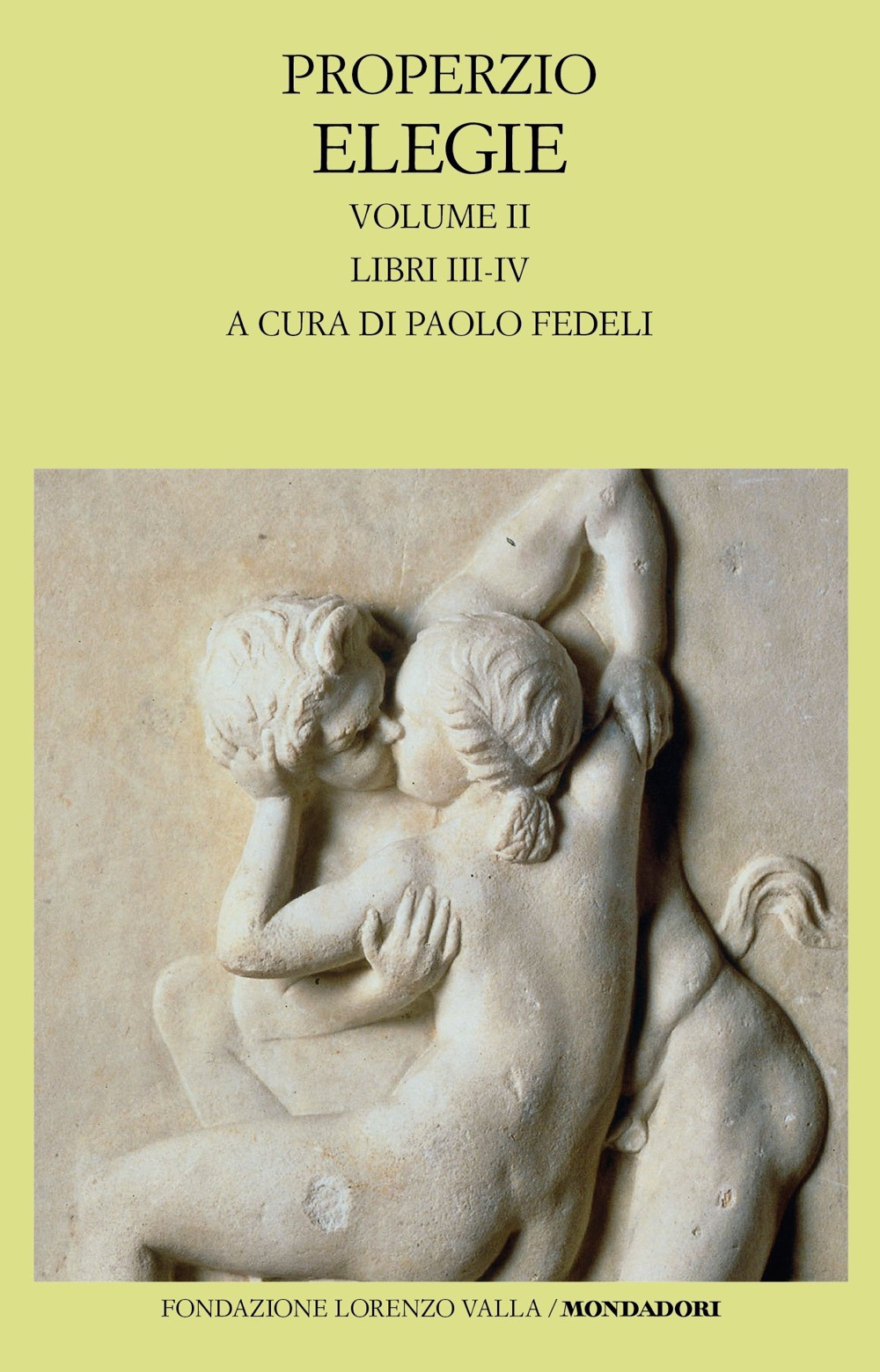 Elegie. Vol. 2: Libri III-IV