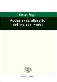 Avviamento all'analisi del testo letterario