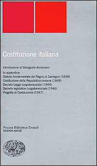 Costituzione italiana