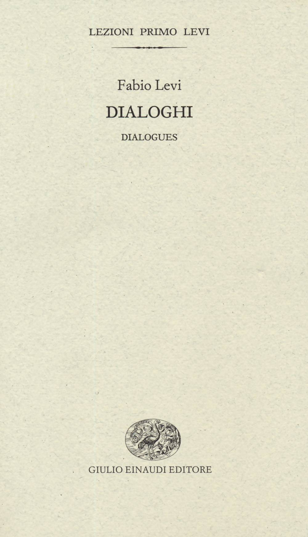 Dialoghi-Dialogues. Ediz. bilingue