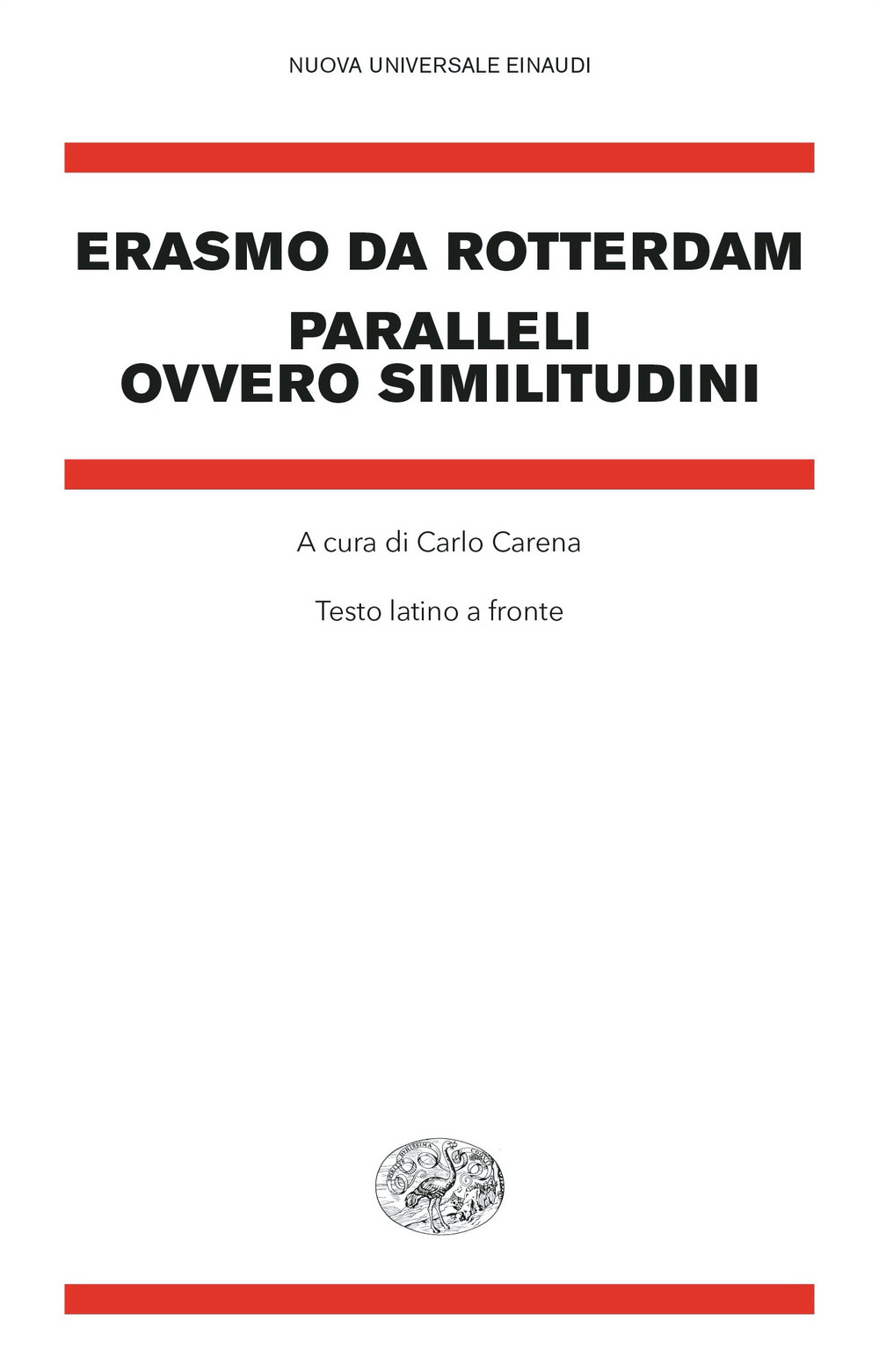 Paralleli ovvero similitudini. Testo latino a fronte