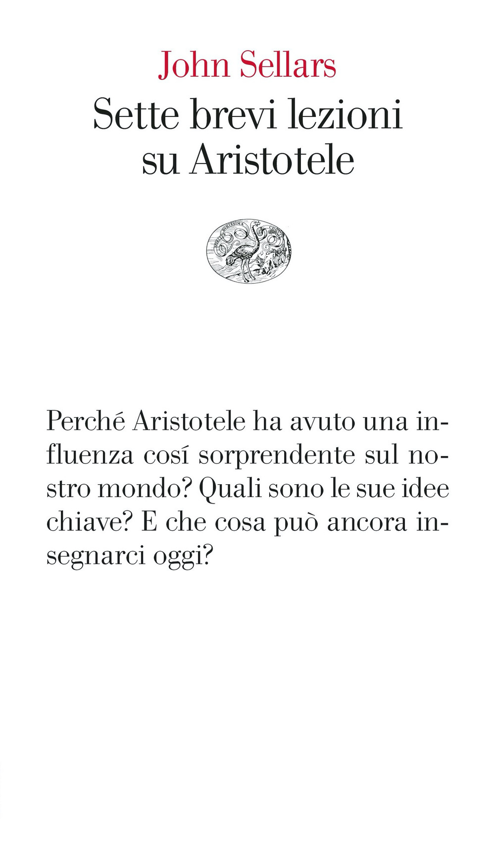 Sette brevi lezioni su Aristotele