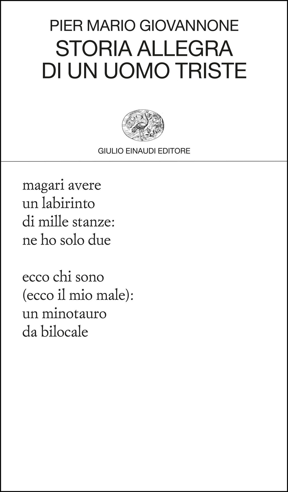 Storia allegra di un uomo triste