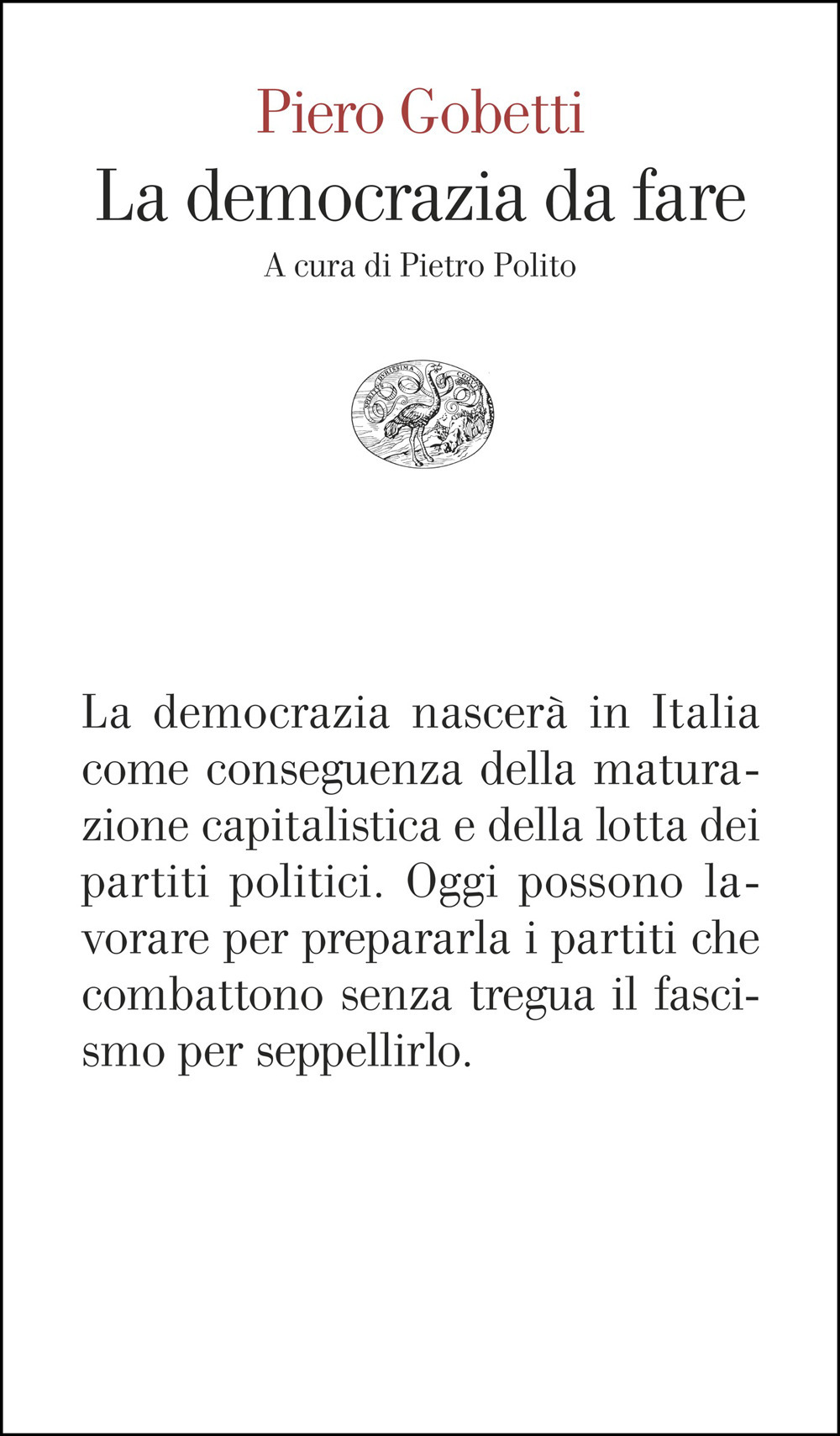 La democrazia da fare