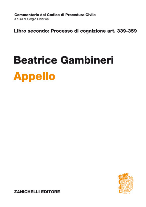 ART. 339-359. Appello