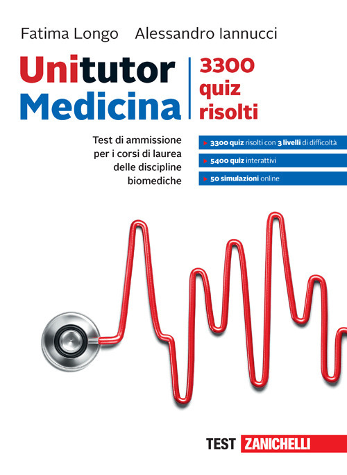 Unitutor. 3300 quiz risolti. Per i corsi di laurea delle discipline biomediche. Con e-book