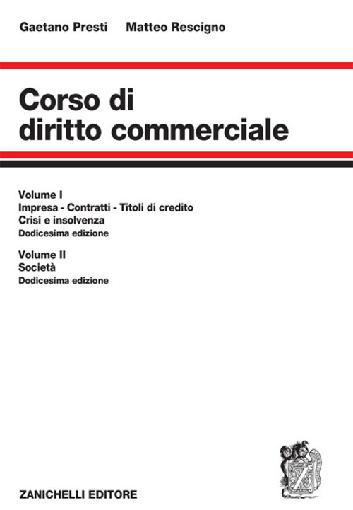 Corso di diritto commerciale
