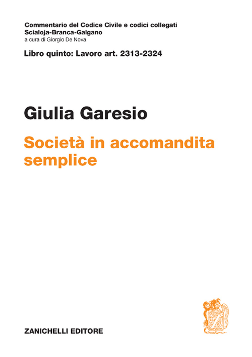 Art. 2313-2324. Società in accomandita semplice