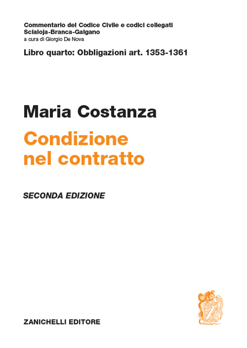 Art. 1353-1361. Condizione nel contratto