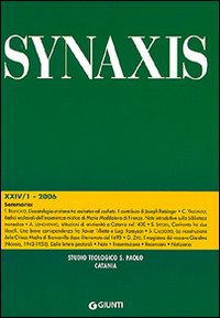 Quaderni di Synaxis. Vol. 24/1