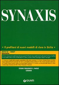 Quaderni di Synaxis. Vol. 25/2