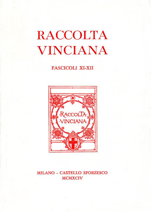 Raccolta Vinciana (1994) voll. 11-12