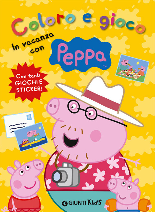 Coloro e gioco in vacanza con Peppa Pig