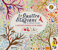 Copertina QUATTRO STAGIONI DI ANTONIO VIVALDI. IL RACCONTO MUSICALE IN UN GIORNO (LE)