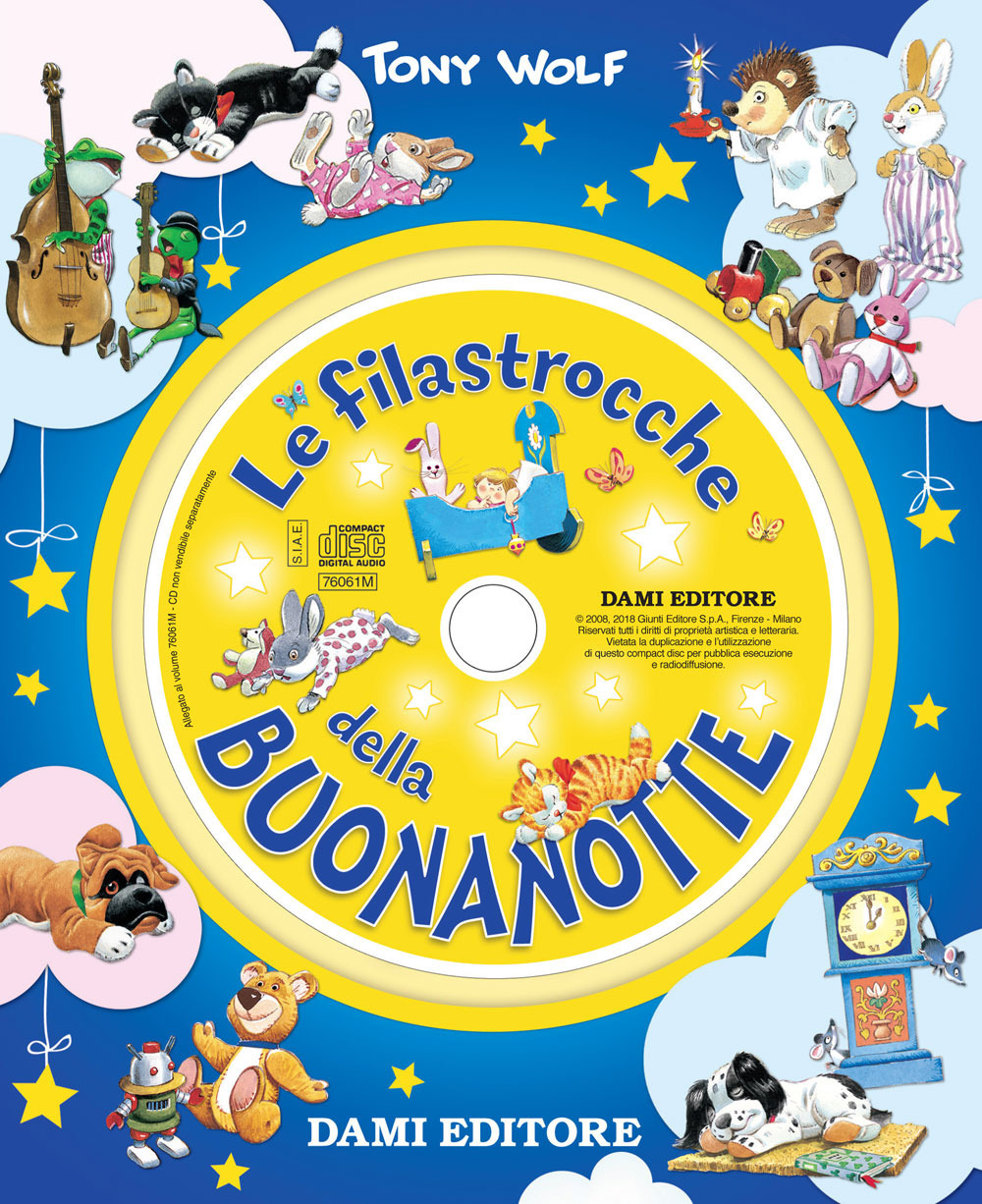 Le filastrocche della buonanotte. Con CD-Audio