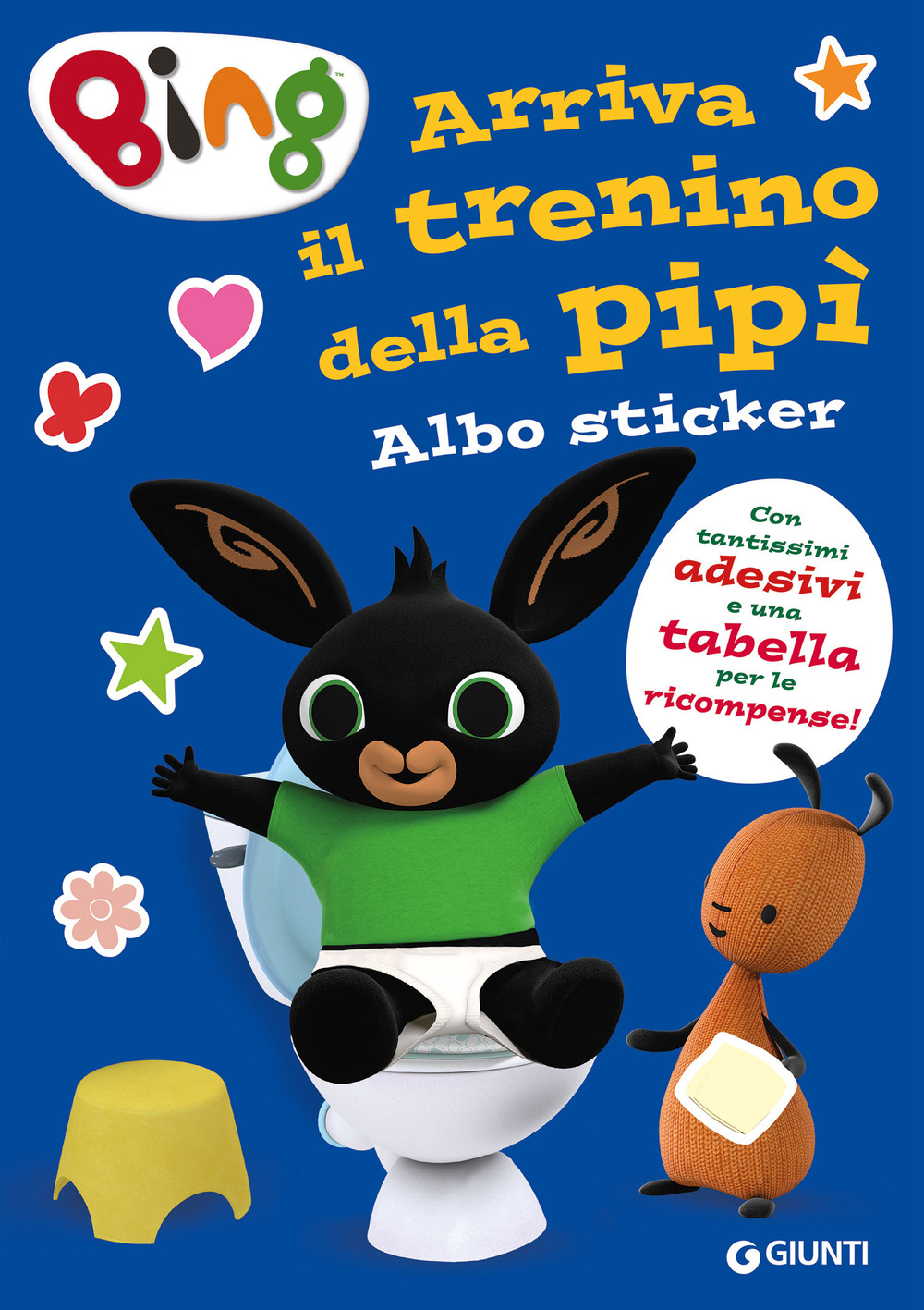 Arriva il trenino della pipì. Bing. Albo sticker. Ediz. a colori