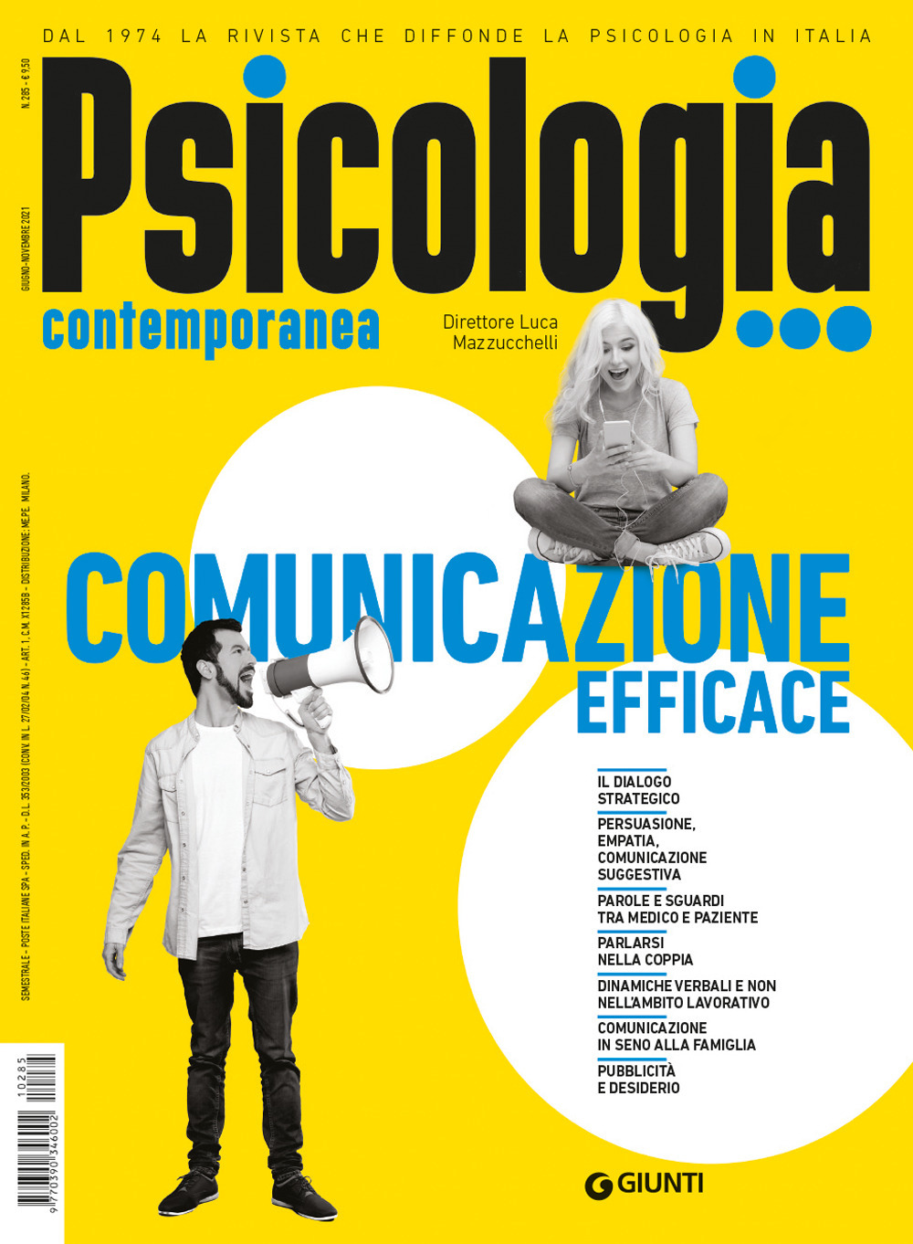 Psicologia contemporanea (2021). Vol. 285: Giugno-novembre