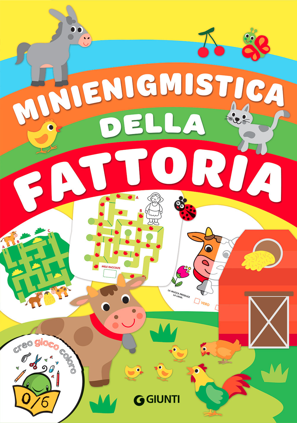 Mini enigmistica della fattoria. Ediz. a colori