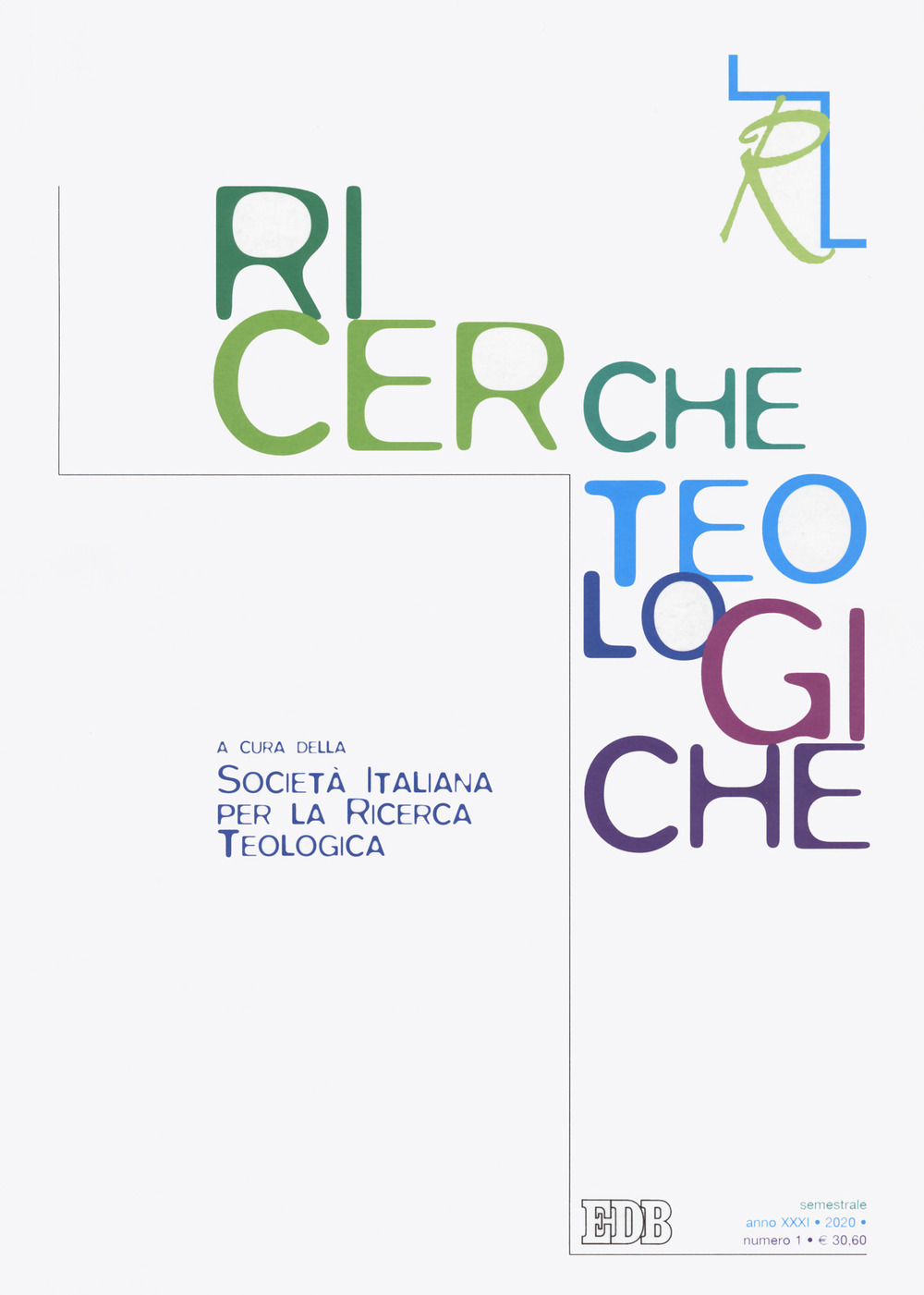 Ricerche teologiche (2020). Vol. 1