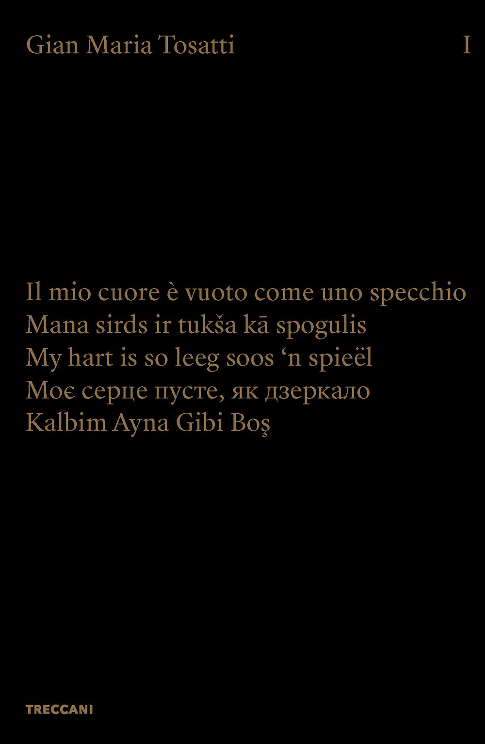 Il mio cuore è vuoto come uno specchio. Ediz. italiana, yiddish e inglese