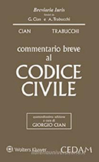 Commentario breve al codice civile