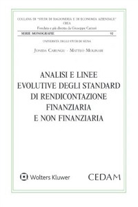 Analisi e linee evolutive degli standard di rendicontazione finanziaria e non finanziaria