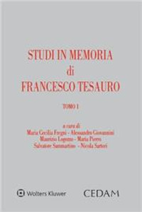 Studi in memoria di Francesco Tesauro