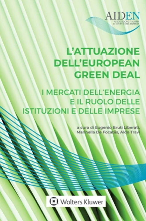 L'attuazione dell'European green deal: i mercati dell'energia e il ruolo delle istituzioni e delle le imprese