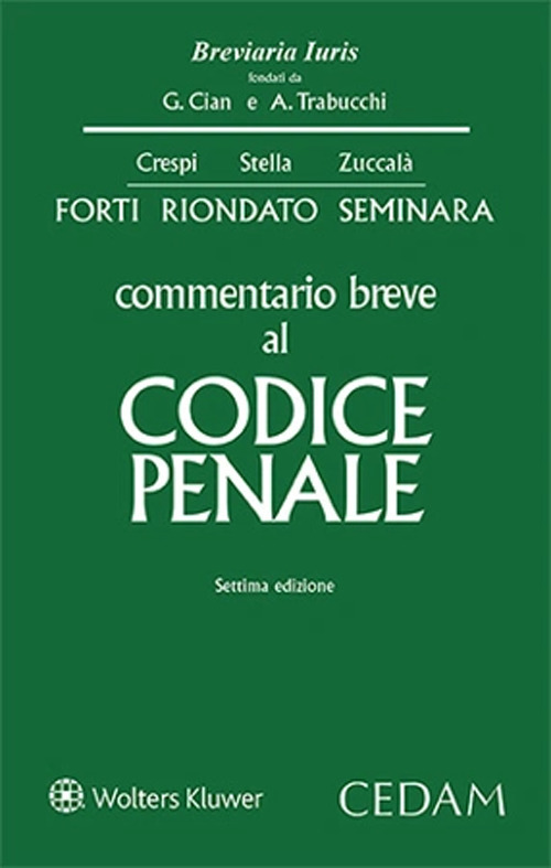 Commentario breve al codice penale