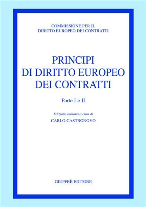 Principi di diritto europeo dei contratti