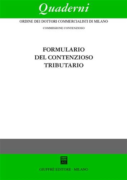 Formulario del contenzioso tributario
