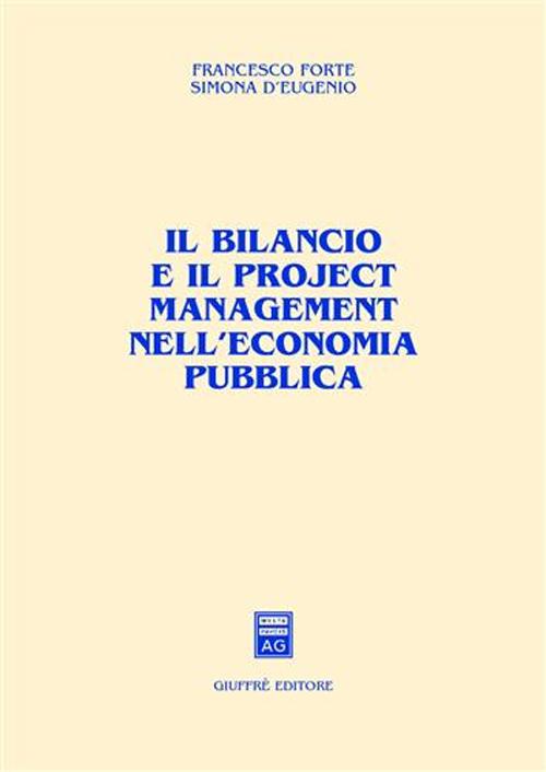Il bilancio e il project management nell'economia pubblica