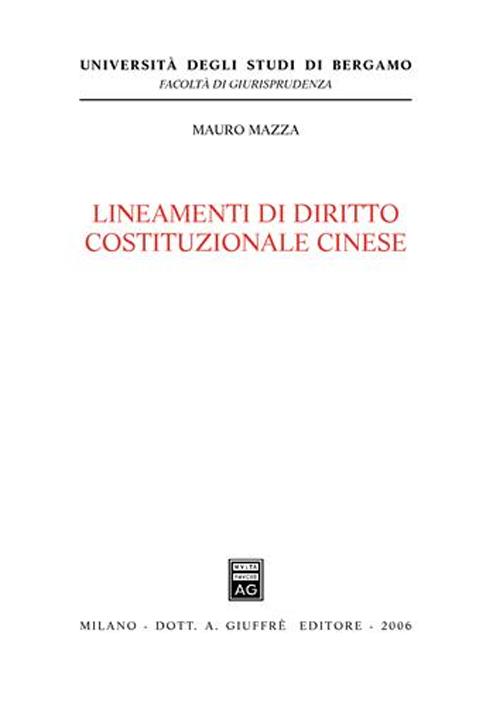 Lineamenti di diritto costituzionale cinese