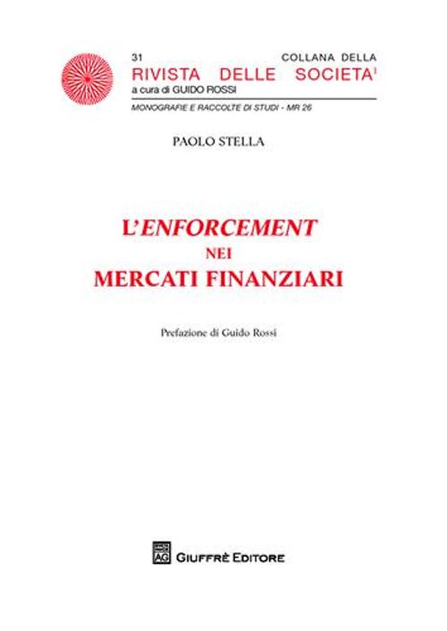 L'enforcement dei mercati finanziari