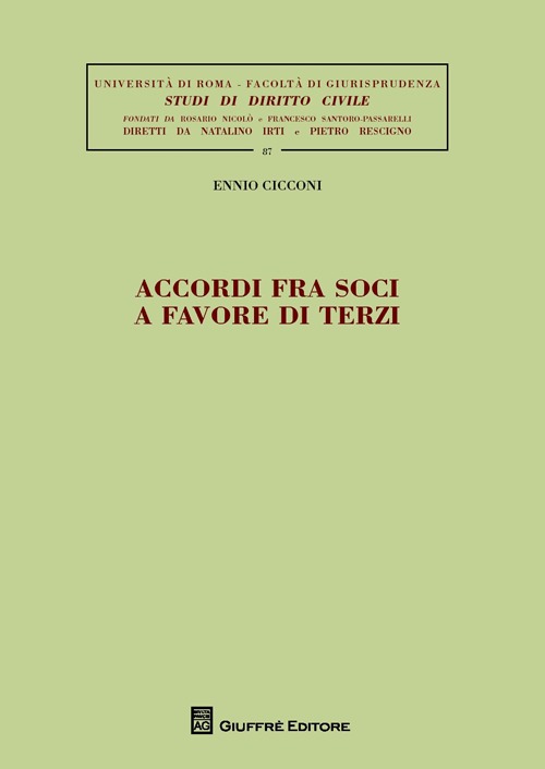 Accordi fra soci a favore di terzi