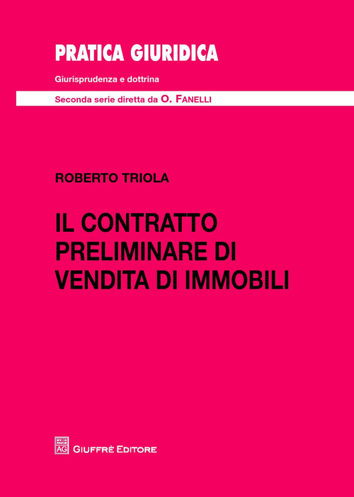 Contratto preliminare di vendita di immobili