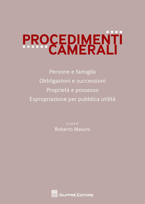 Procedimenti camerali