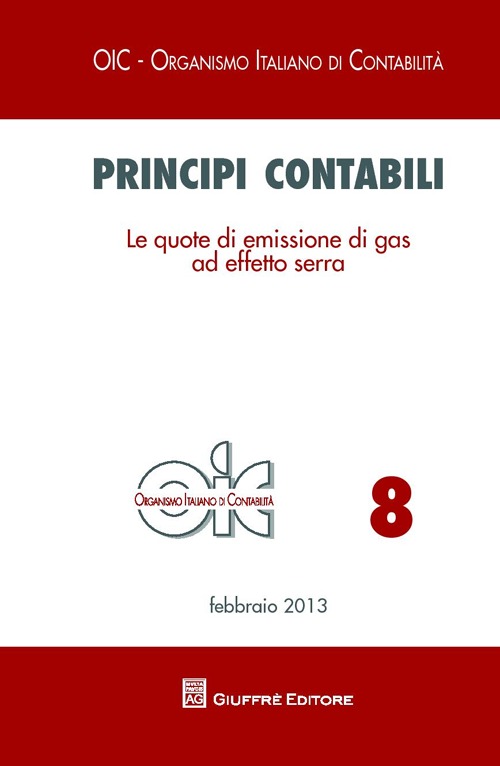 Principi contabili. Le quote di emissione di gas ad effetto serra