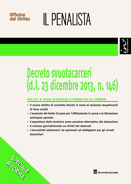 Decreto svuotacarceri