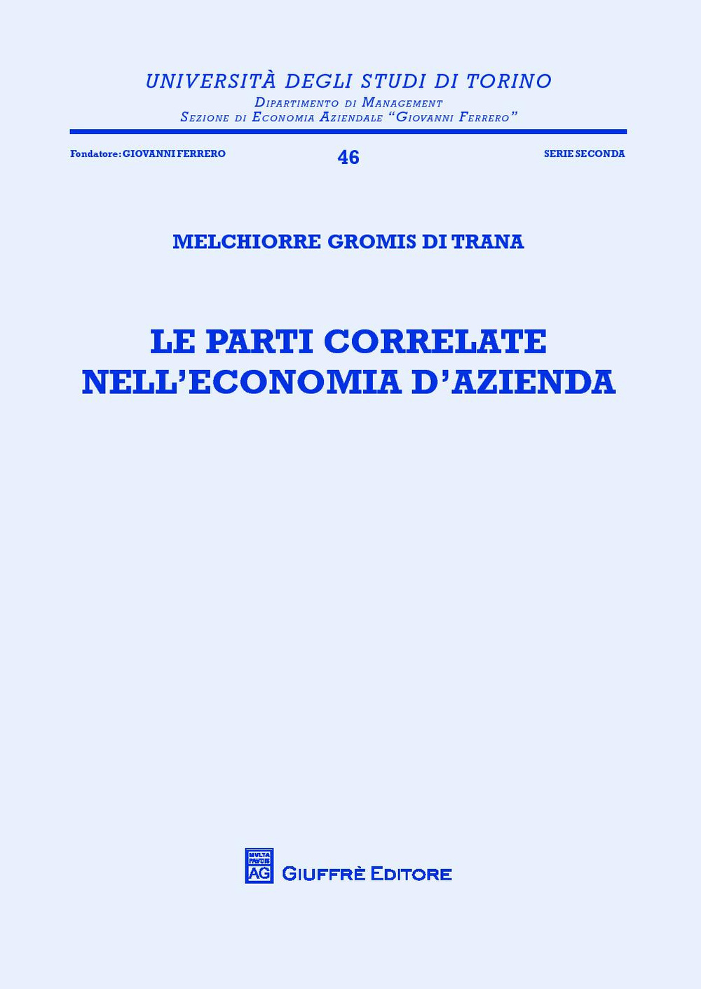 Le parti correlate nell'economia dell'azienda