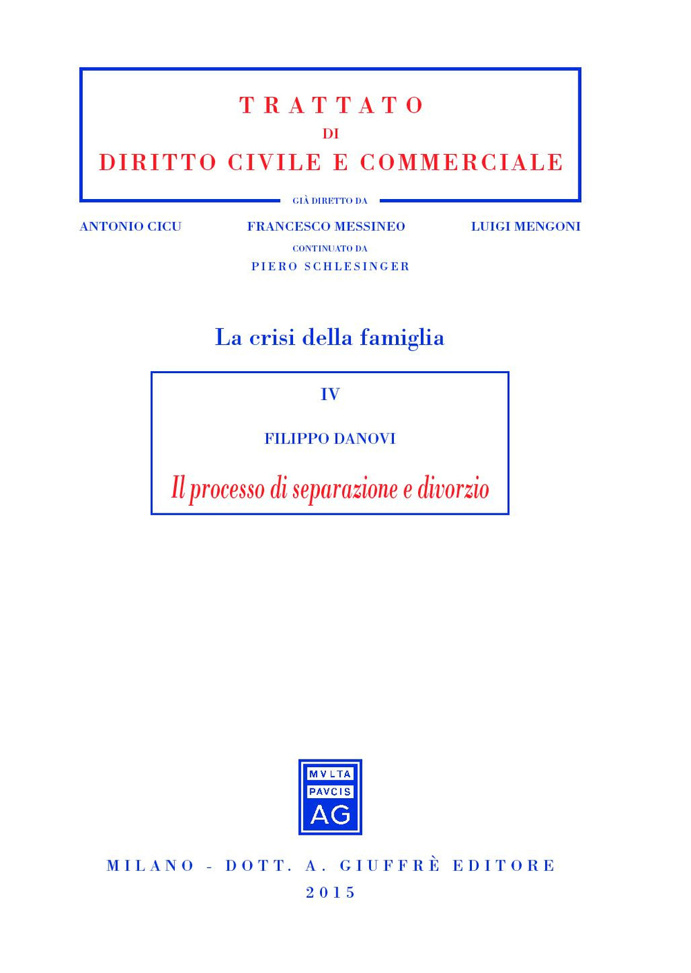 Il processo di separazione e divorzio