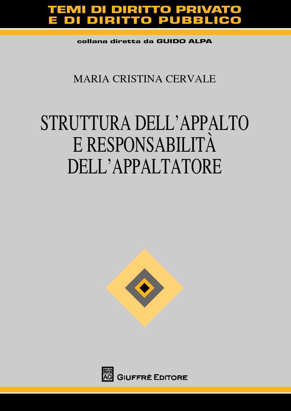 Struttura dell'appalto e responsabilità dell'appaltatore