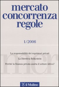 Mercato concorrenza regole (2006). Vol. 1
