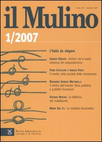 Il Mulino. Vol. 429