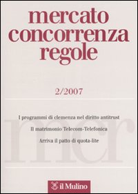 Mercato concorrenza regole (2007). Vol. 2
